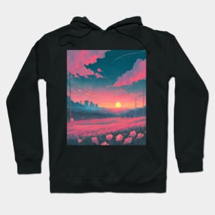 Pink Sunset Hoodie